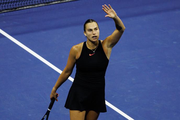 Arina Sabalenka | Arina Sabalenka je izpadla v četrtfinalu. | Foto Reuters