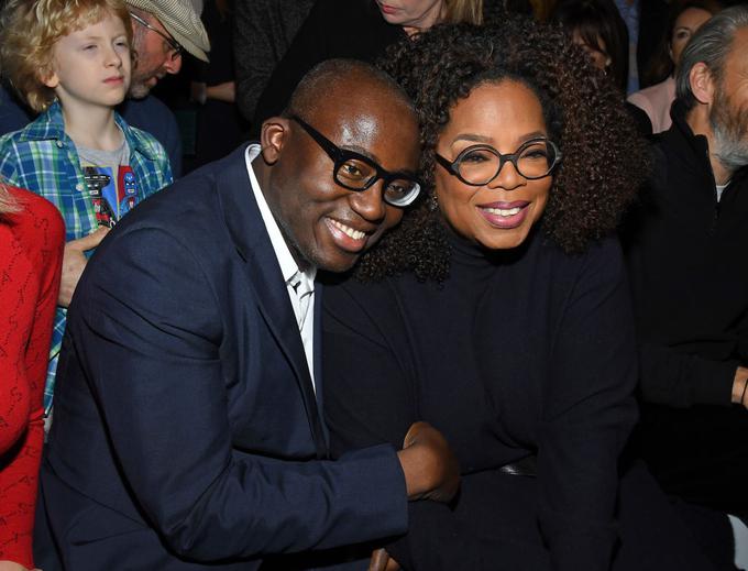 Oprah s prijateljem in urednikom britanskega Vogua Edwardom Enninfulom | Foto: Getty Images