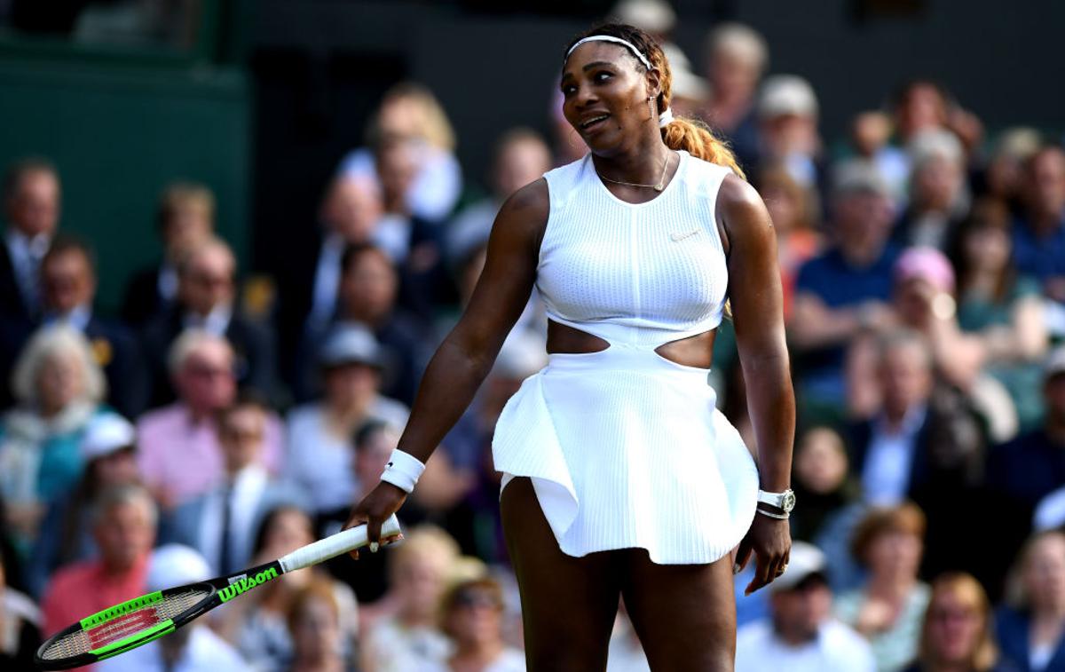 Serena Williams | Serena Williams se je po treh nizih uvrstila v polfinale. | Foto Gulliver/Getty Images