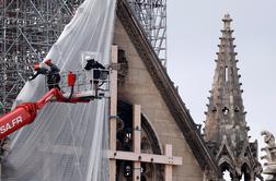 Kritični trenutki pri obnovi katedrale Notre-Dame #foto #video