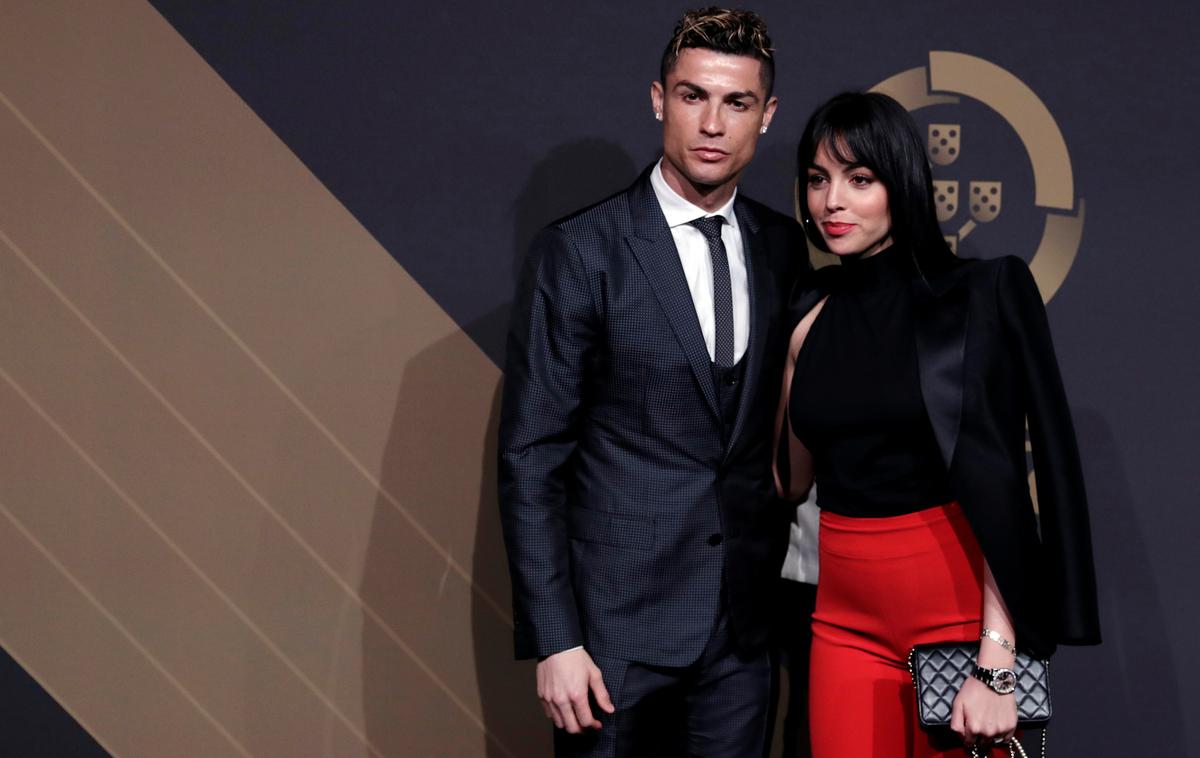 Cristiano Ronaldo, Georgina Rodriguez | Posnetek besed Georgine Rodriguez je zaokrožil na družbenih omrežjih. | Foto Reuters