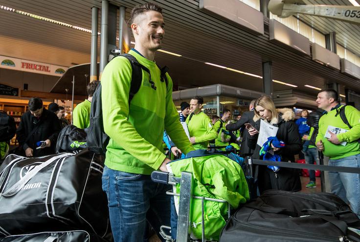 Žiga Pavlin je nadvse vesel vrnitve v izbrano vrsto in nastopa na drugih olimpijskih igrah. "Verjamem, da bomo dali vse od sebe in na ledu pustili srce," zagotavlja. | Foto: Morgan Kristan / Sportida