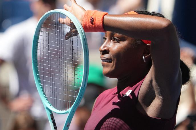 Coco Gauff | Coco Gauff sodi v ožji krog tekmovalk, ki lahko osvojijo OP ZDA: | Foto Reuters