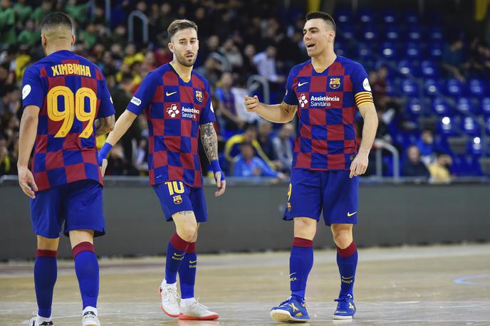 Futsal Barcelona | Barcelona je bila premočna za slovenske državne prvake. | Foto Guliverimage