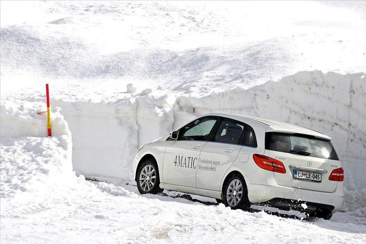Vozniki Mercedesa so zahvaljujoč tehnologiji 4MATIC suvereni in samozavestni na vseh cestah.  | Foto: 