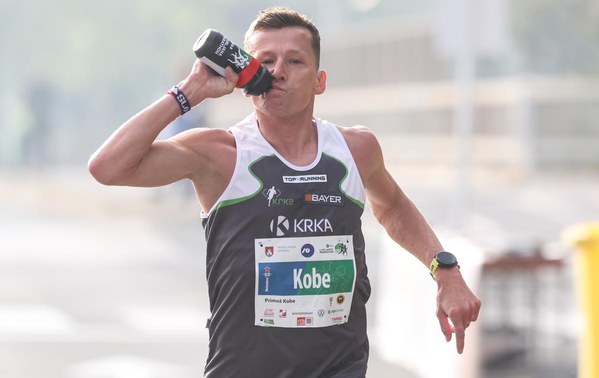 Primož Kobe 28. ljubljanski maraton 2024 | Foto www.alesfevzer.com