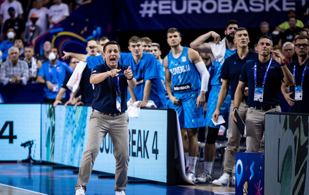 Slovenija : Nemčija slovenska košarkarska reprezentanca Eurobasket 2022 Aleksander Sekulić | Slovence čakata dve zelo pomembni tekmi v boju za SP. | Foto FIBA