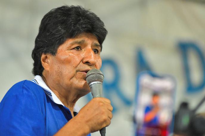 Evo Morales, nekdanji bolivijski predsednik | Moralesa so v zvezi s spolnimi odnosi z mladoletnico sprva preiskovali tudi zaradi posilstva, vendar so se tožilci pozneje osredotočili na trgovino z ljudmi. | Foto Reuters