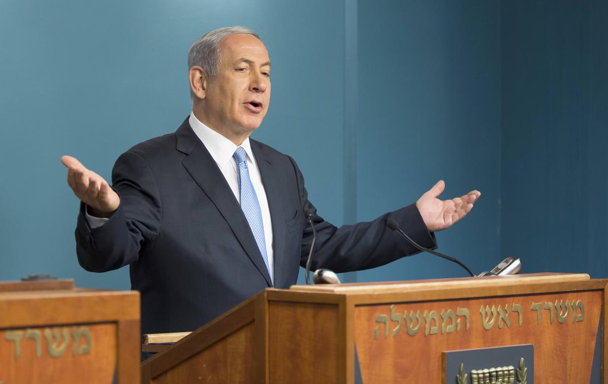 Benjamin Netanjahu | Dolgoletni izraelski premier Benjamin Netanjahu se mora zaradi krvavega napada palestinskih islamističnih skrajnežev soočati z očitki Izraelcev, da je njegova politika do Hamasa spodletela. | Foto Guliverimage
