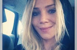 Katarina Čas in "selfie" v dežju (foto)