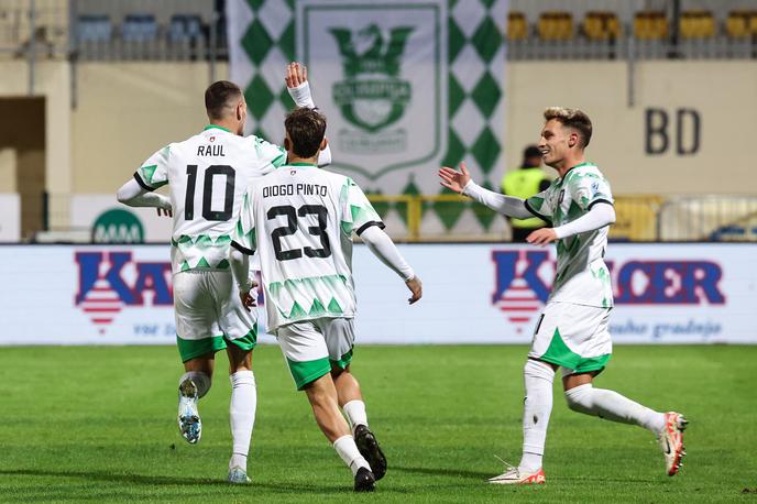 Olimpija | Vodilna Olimpija je v Domžalah pri Radomljah vknjižila novo zmago brez prejetega zadetka (2:0). | Foto www.alesfevzer.com