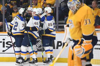 Rekordna tretjina za St. Louis Blues