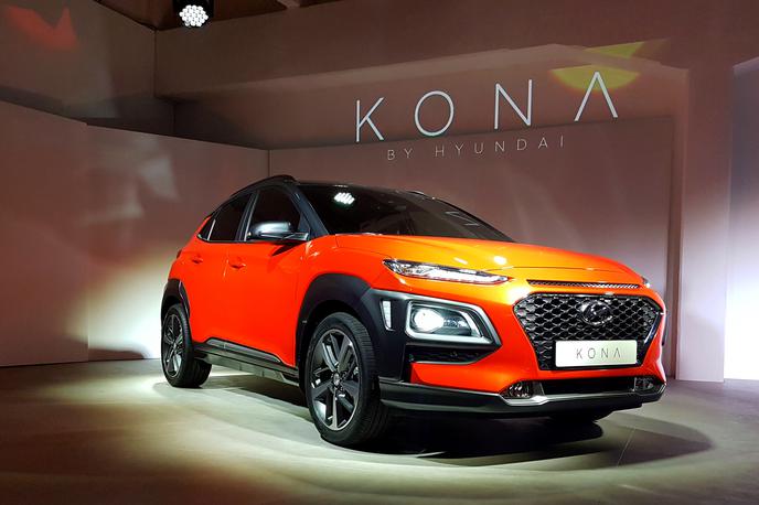 Hyundai Kona - evropska premiera Milano | Foto Jure Gregorčič