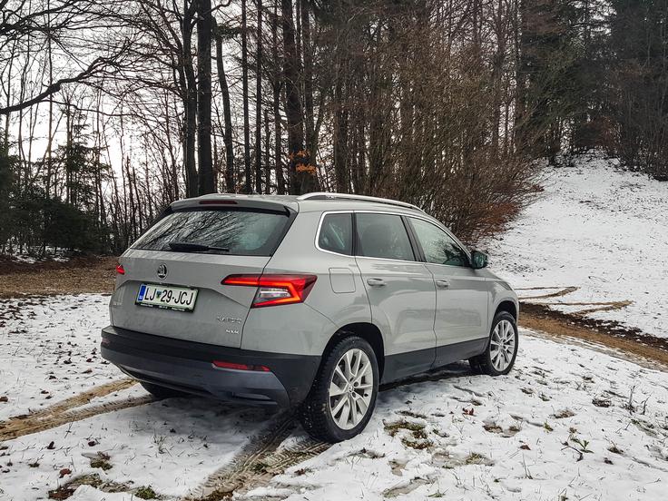 Oblikovno podoben kodiaqu, a še vedno dovolj samosvoj, da bo prepričal 600 slovenskih kupcev. | Foto: Gašper Pirman