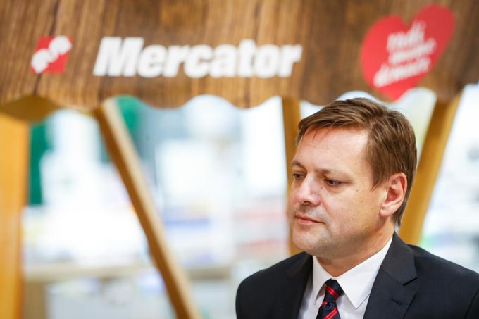 Toni Balažič, predsednik uprave Mercatorja, si je pred leti želel finančno stabilnega lastnika. Danes je jasno, da Agrokor to ni.  | Foto: STA ,