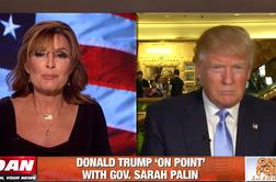 Bo Donald Trump za svojo desno roko izbral Sarah Palin?