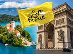 Tour de France Slovenija kolaž