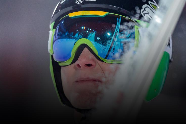 "Zadovoljen bom s čimerkoli. Samo, da mi bo uspel en skok, četudi bo to v poskusni seriji," pravi Domen. | Foto: Sportida