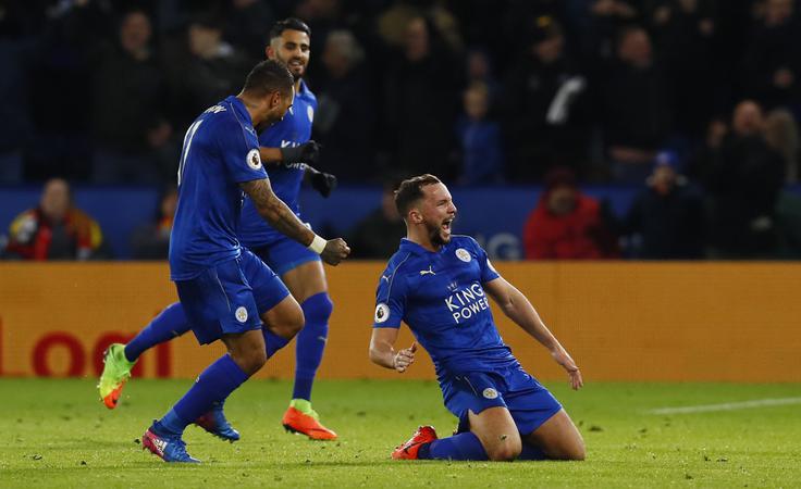 Drinkwater je vrhunec doživel pred tremi leti, ko je z Leicester Cityjem postal angleški prvak. | Foto: Reuters