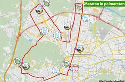 Zapeljemo vas po trasi ljubljanskega maratona (video)