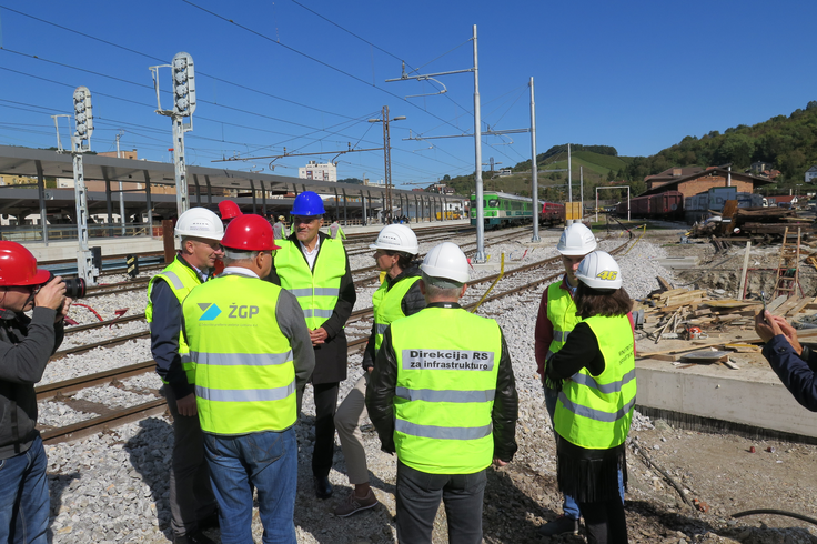 nadgradnja glavne železniške postaje v Mariboru | Foto: STA ,