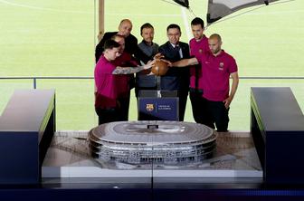 Barcelona predstavila nov Camp Nou, ki bo po novem Nou Camp Nou