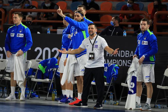Ljubomir Vranješ danes ni imel razpoloženih igralcev. | Foto: Handball Egypt2021