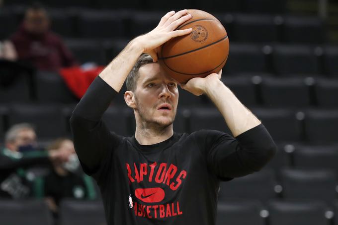 Goran Dragić za zdaj ostaja član San Antonio Spurs, kamor so ga poslali Toronto Raptors. | Foto: Guliverimage/Vladimir Fedorenko