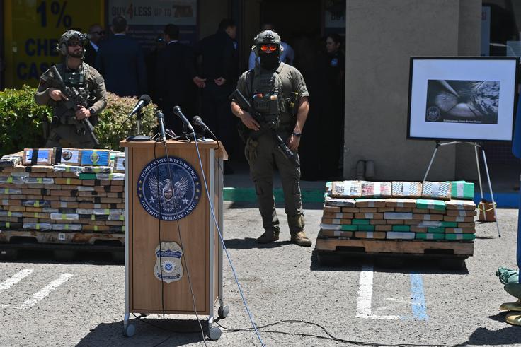 Tijuana, tunel, droge | Foto: Reuters