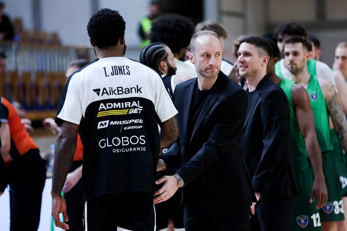 Dejan Jakara, KK Krka | Dejan Jakara je bil kljub porazu zadovoljen s predstavo svojih varovancev. | Foto Filip Barbalić