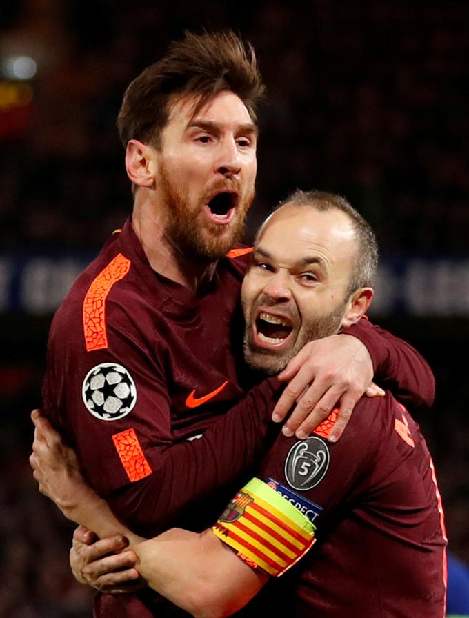 Največje uspehe v dresu Barcelone je dosegal skupaj z Lionelom Messijem. | Foto: Reuters