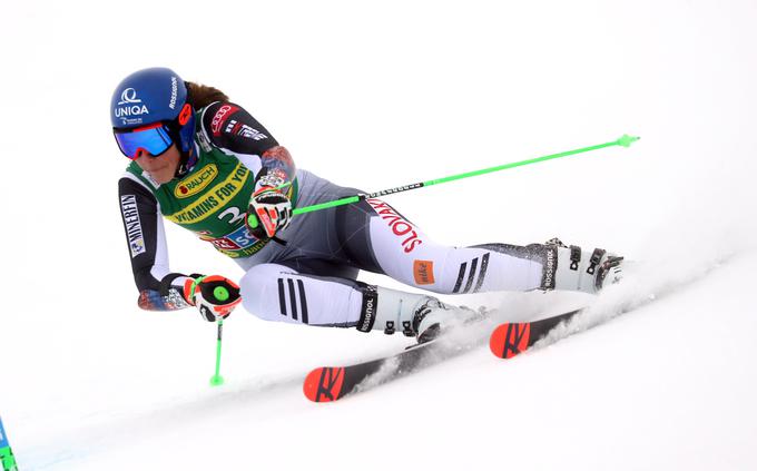 Petra Vlhova je sezono odprla s tretjim mestom v Söldnu. | Foto: Sportida