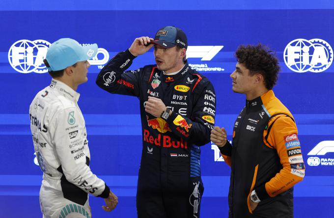 Max Verstappen je bil še sam presenečen nad prvim štartnim položajem. | Foto: Reuters