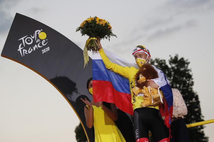 Tadej Pogačar si je za pripravljalno dirko za francoski Tour izbral dirko Po Sloveniji.  | Foto: Reuters