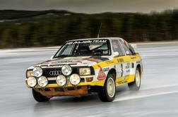 Audi quattro – moč oprijema na cesti piše zimsko pravljico