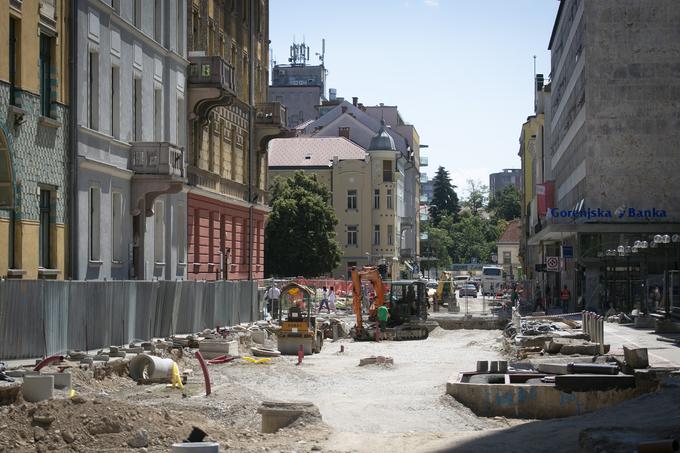 Datum odprtja Dalmatinove ulice še ni znan. | Foto: Bojan Puhek