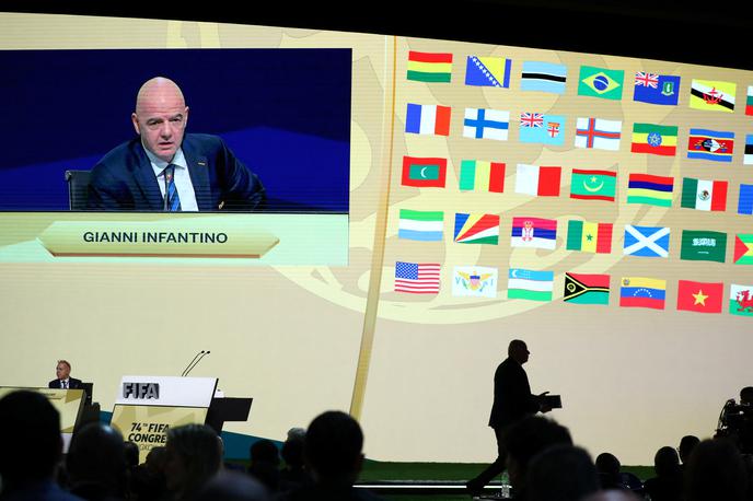 Gianni Infantino Fifa | Na Tajskem poteka kongres Mednarodne nogometne zveze. | Foto Reuters