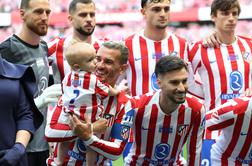 Norišnica v Španiji, kdo se poslavlja? Jan Oblak ploska prijatelju. #vŽivo