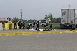 Tragedija v Kanadi: v prometni nesreči umrlo najmanj 15 ljudi #video
