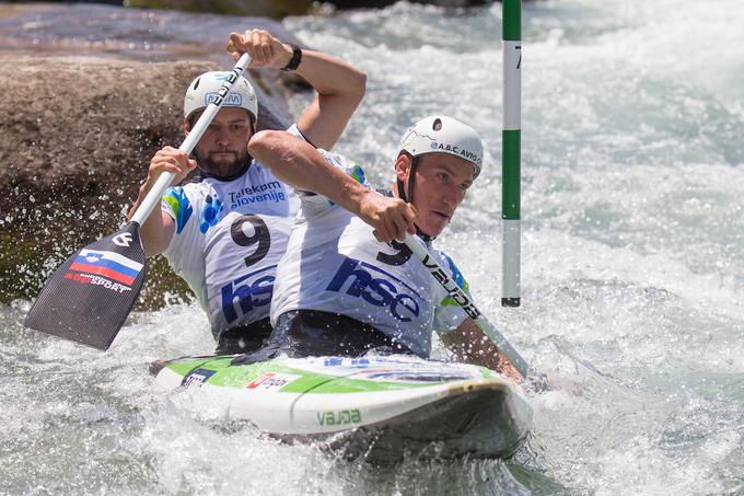 Luka Božič in Sašo Taljat | Foto: Sportida