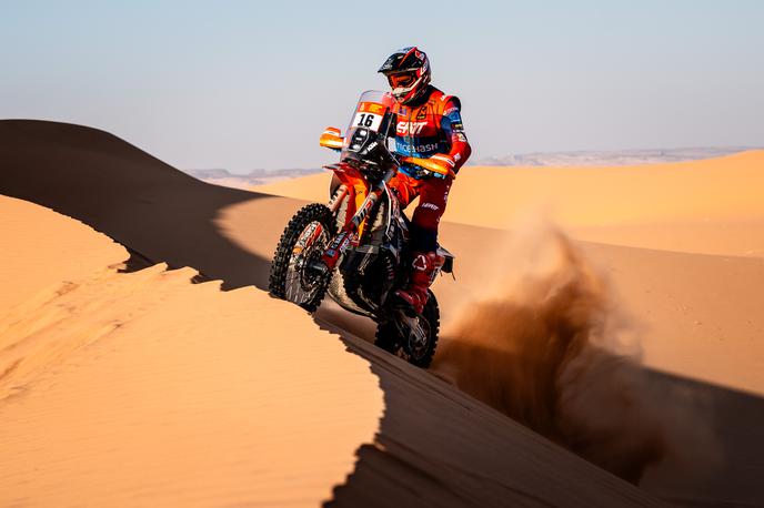 Toni Mulec | Slovenski motorist Toni Mulec je osmo etapo vzdržljivostnega relija Dakar v Savdski Arabiji končal na 12. mestu. | Foto Matteo Gebbia/edophoto