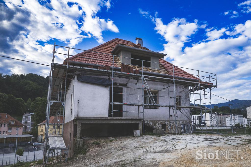 Vila Trbovlje obnova