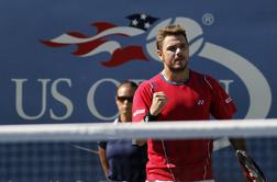 Druga polfinalista sta Wawrinka in Đoković