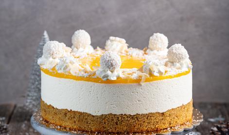 Kokosova torta s pomarančo