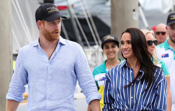 Harryju in Meghan v zadnjem času poslovno ne gre najbolje. | Foto: Reuters