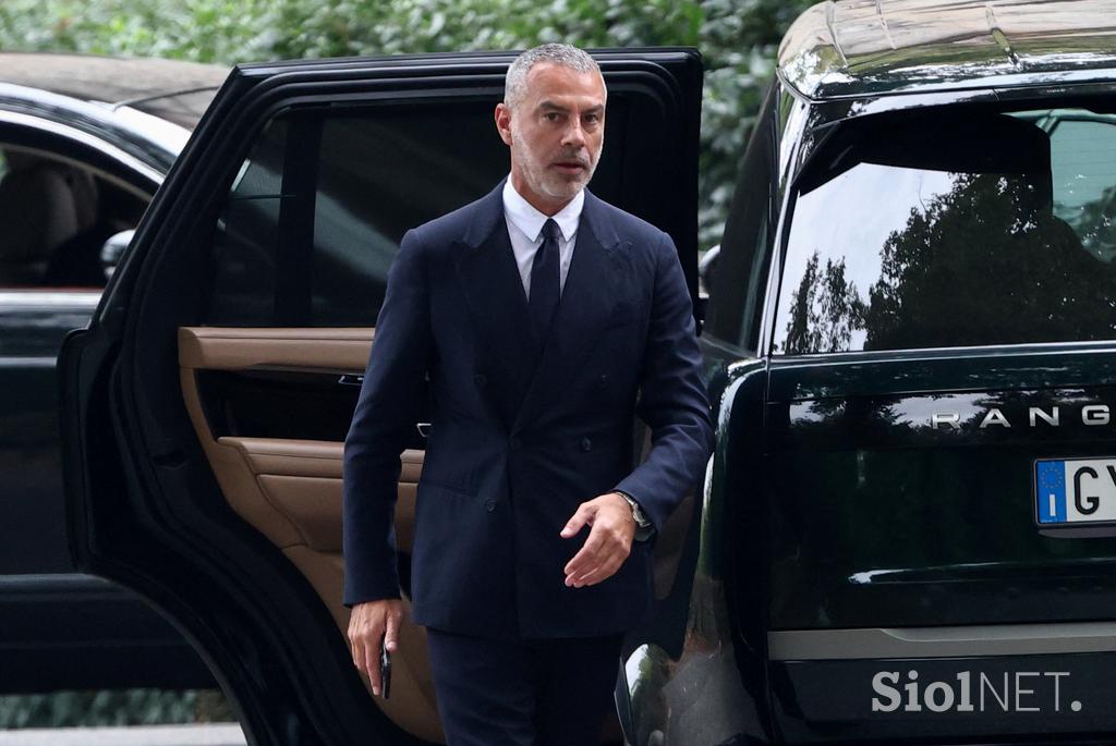 Giorgio Armani, pogreb, Italija
