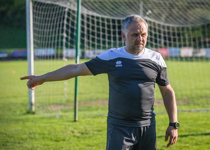Mitja Kristančič Mitja Kristančič, trener članov Adrie. | Foto: Urban Meglič/Sportida