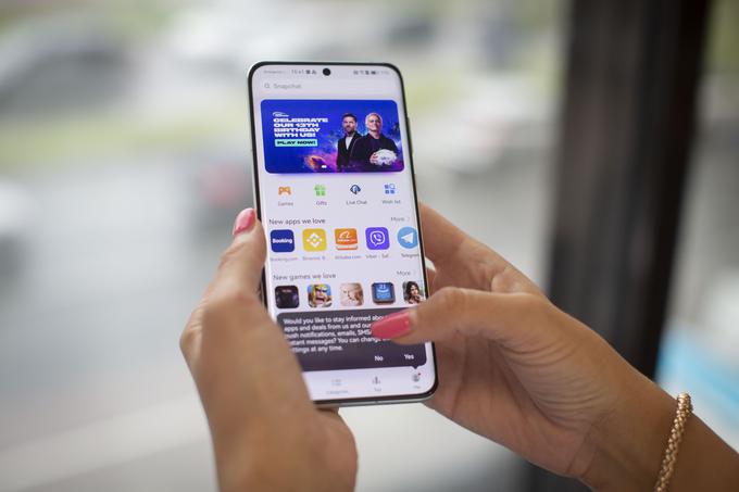 Glavni uradni vir aplikacij za Huaweieve pametne telefone je že več let lastna programska tržnica AppGallery, ki je zdaj že tretja največja tržnica mobilnih aplikacij na svetu. | Foto: Bojan Puhek