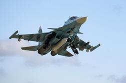 Ukrajinska vojska sestrelila dragocen ruski bombnik Su-34