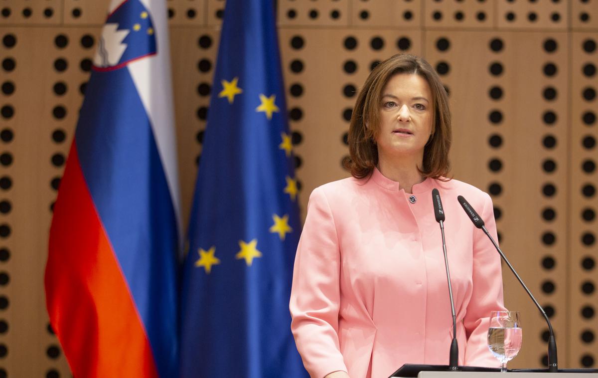 Letni posvet slovenske diplomacije. Tanja Fajon | Po besedah Tanje Fajon bodo na ministrstvu za zunanje in evropske zadeve vzpostavili delovno skupino, ki bo predlagala ukrepe za izboljšanje položaja in ugleda poklica diplomata v slovenski javnosti in družbi. | Foto Bojan Puhek